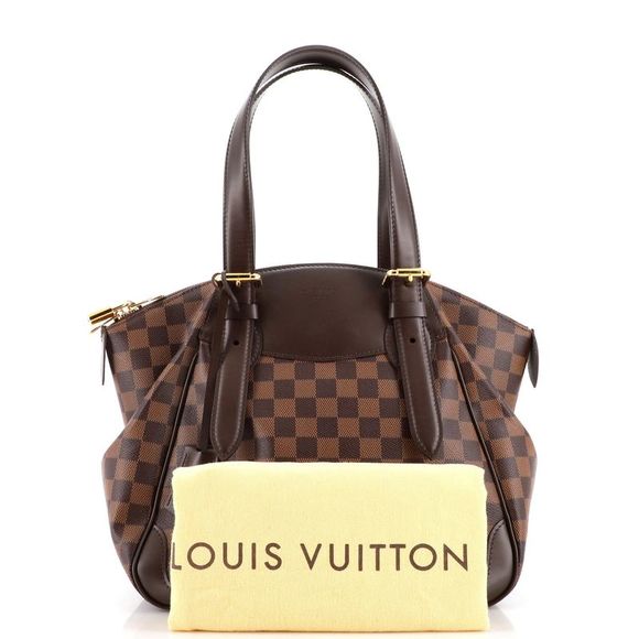 Louis Vuitton Verona Handbag Damier MM Brown - Picture 2 of 8